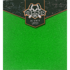 HAMMER 36 GRIT GREEN GRIP