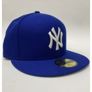 NEW ERA CAP 59FIFTY MLB BASIC NEW YORK YANKEES SNAP SHOT NAVY BLUE