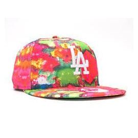 NEW ERA 9FIFTY CANDY SMUDGE LOS ANGELES OSFA PINK