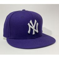 NEW ERA CAP 59FIFTY MLB BASIC NEW YORK YANKEES SNAP SHOT NEW ERA CAP 59FIFTY MLB BASIC NEW YORK YANKEES SNAPSHOT PURPLE
