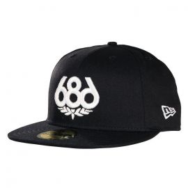 686 59FIFTY ICON NEW ERA BLACK HAT