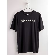 BURTON HORIZONTAL MOUNTAIN SHORT SLEEVE T-SHIRT TRUE BLACK