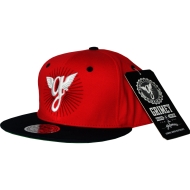 GRIMEY OLD SCHOOL SNAPBACK RED RED