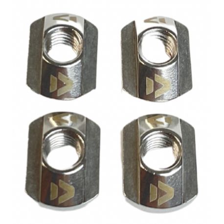 DUOTONE TRACKNUT STAINLESS STEEL (4PCS)