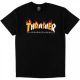 THRASHER FLAME MAG BLK