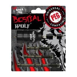 BESTIAL WOLF PEGS BLACK