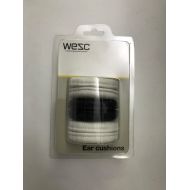 WESC EAR CUSHIONS REPLACEMENT BLACK AND WHITE